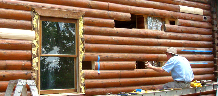 Log Home Repair Four Oaks,  North Carolina