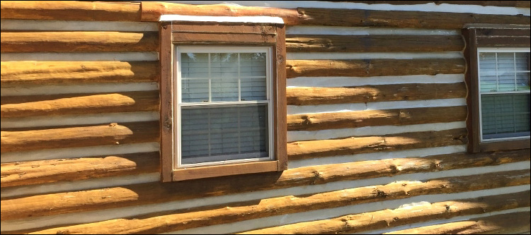 Log Home Whole Log Replacement  Johnston County,  North Carolina